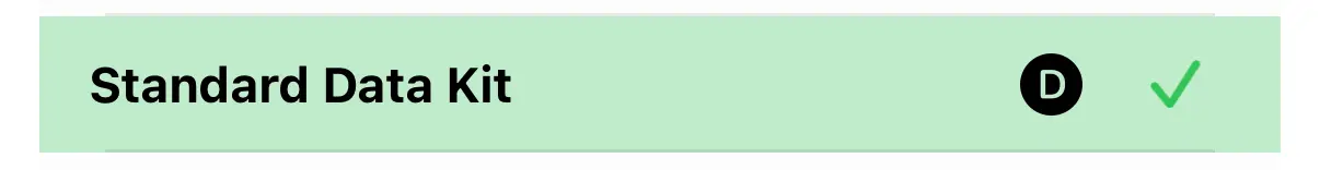 Single Equipment Item