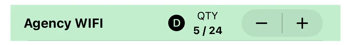 Multiple Equipment Items